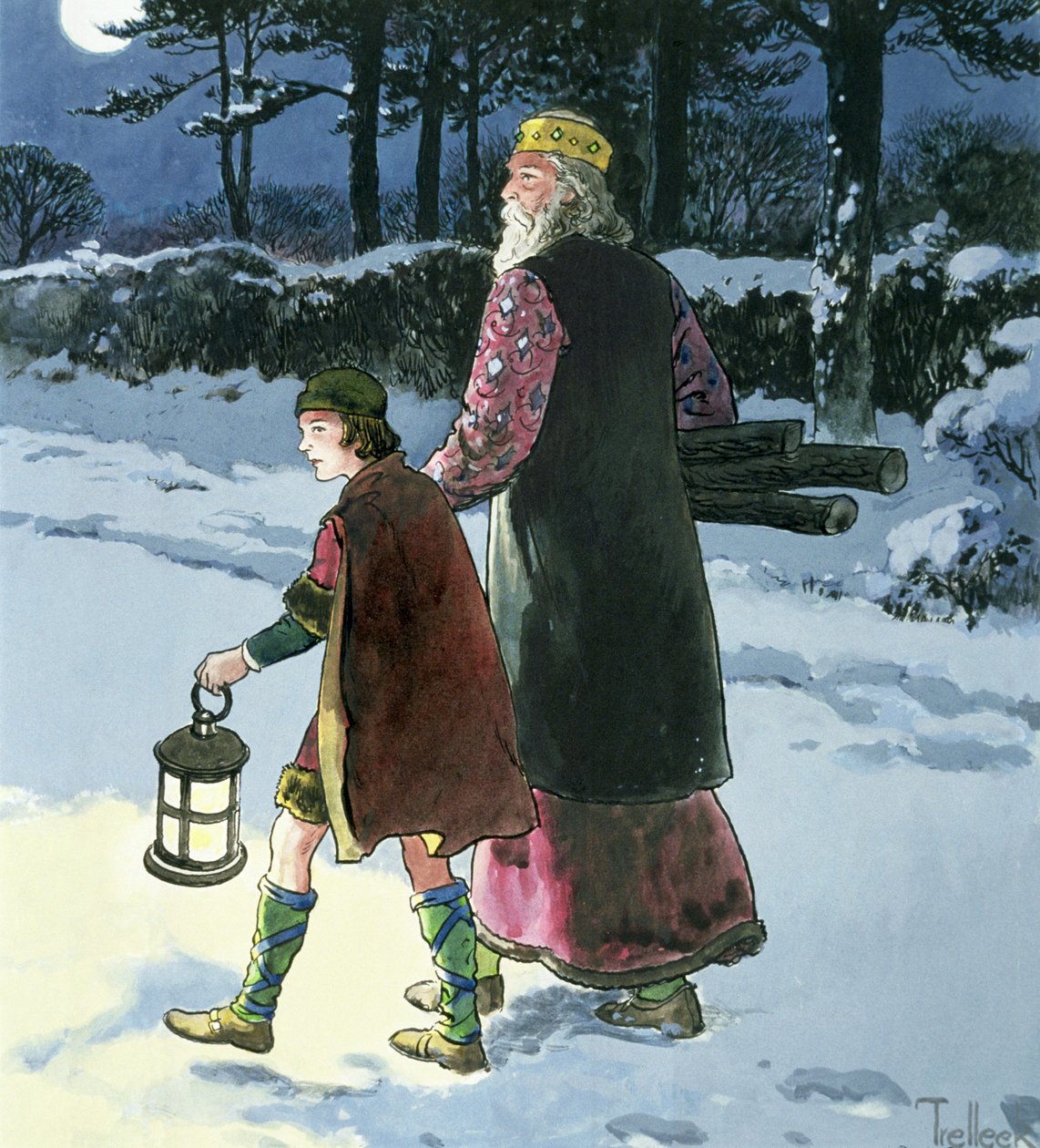 Kral Wenceslas, 10. yüzyıl c1900 by Trelleek