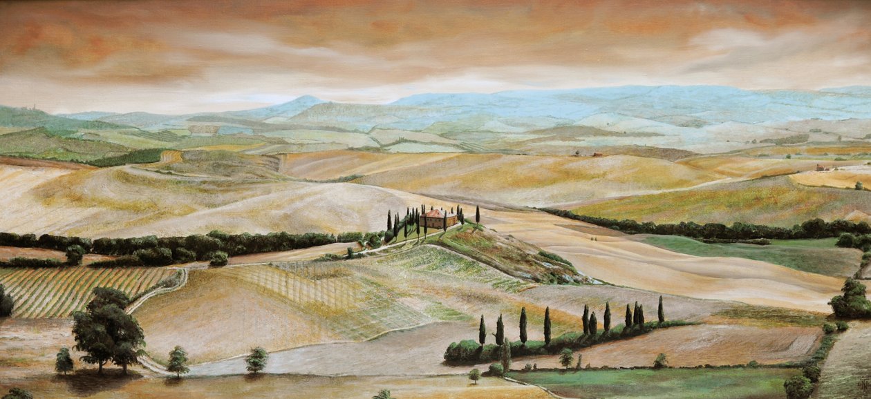 Belvedere, Toskana, 2001 by Trevor Neal