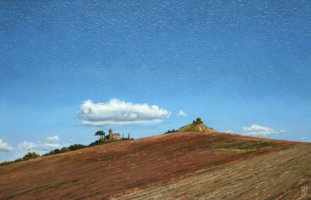 Büyük Gökyüzü, Tepenin Üstü, Todi, Umbria, 1998 by Trevor Neal