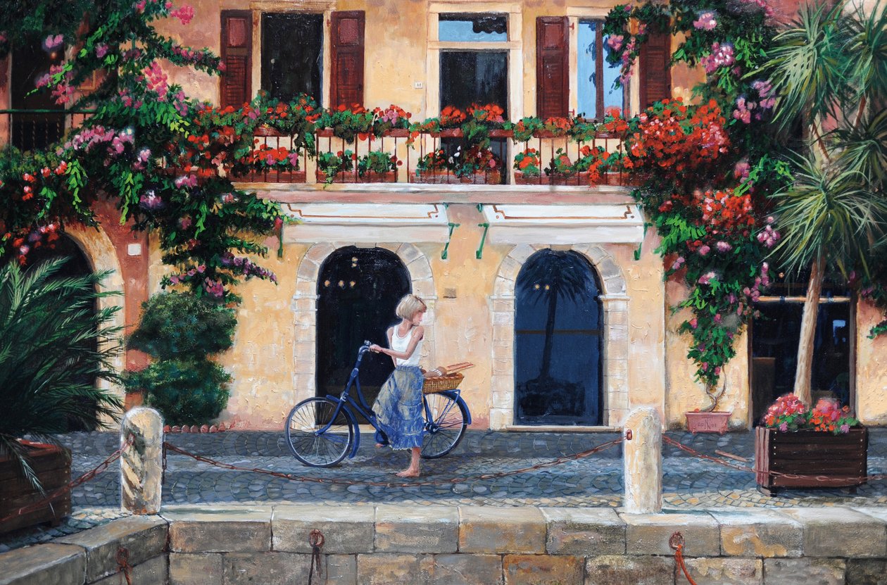 Limone, Garda Gölü, İtalya, 2003 by Trevor Neal