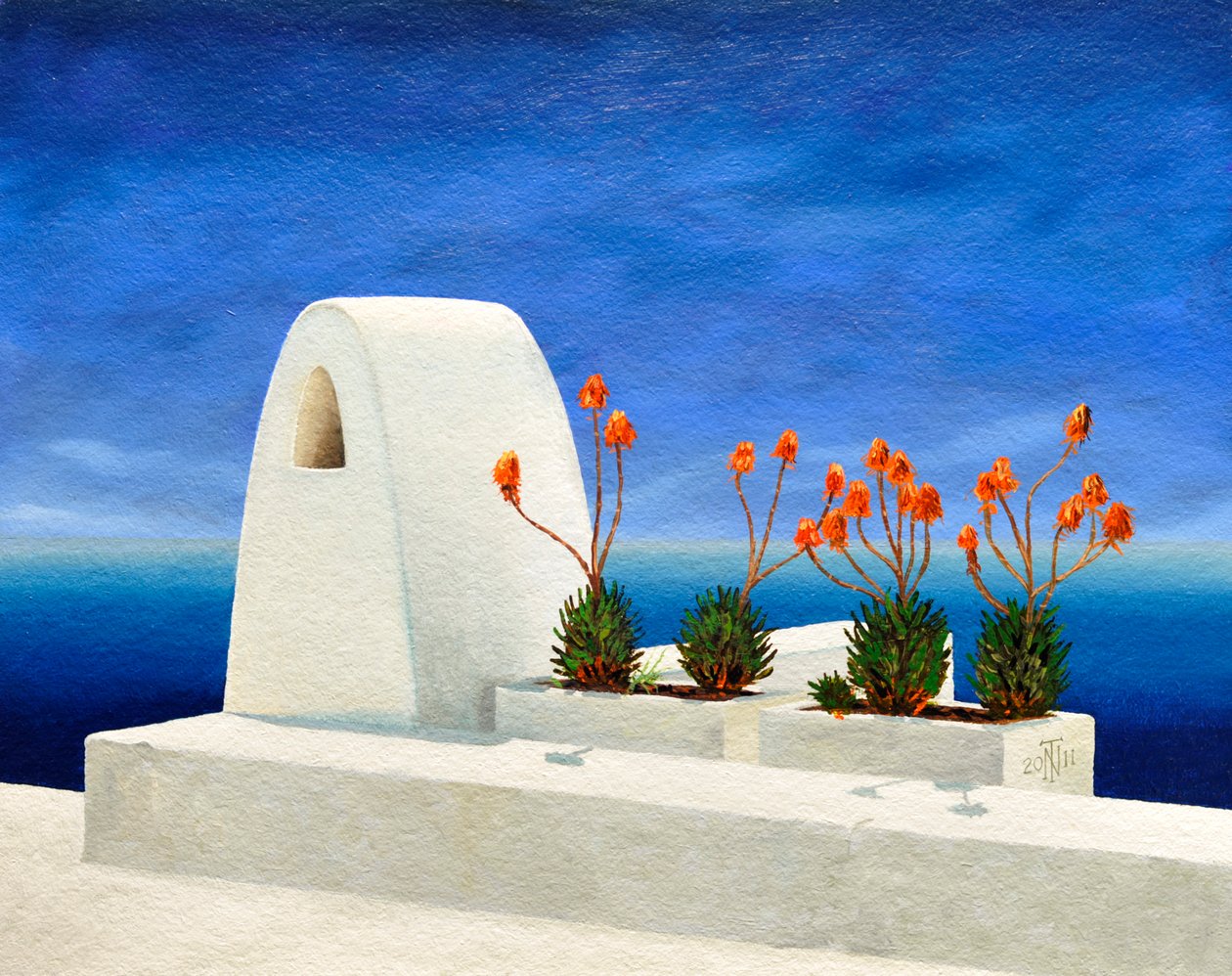 Santorini 11, 2010 by Trevor Neal