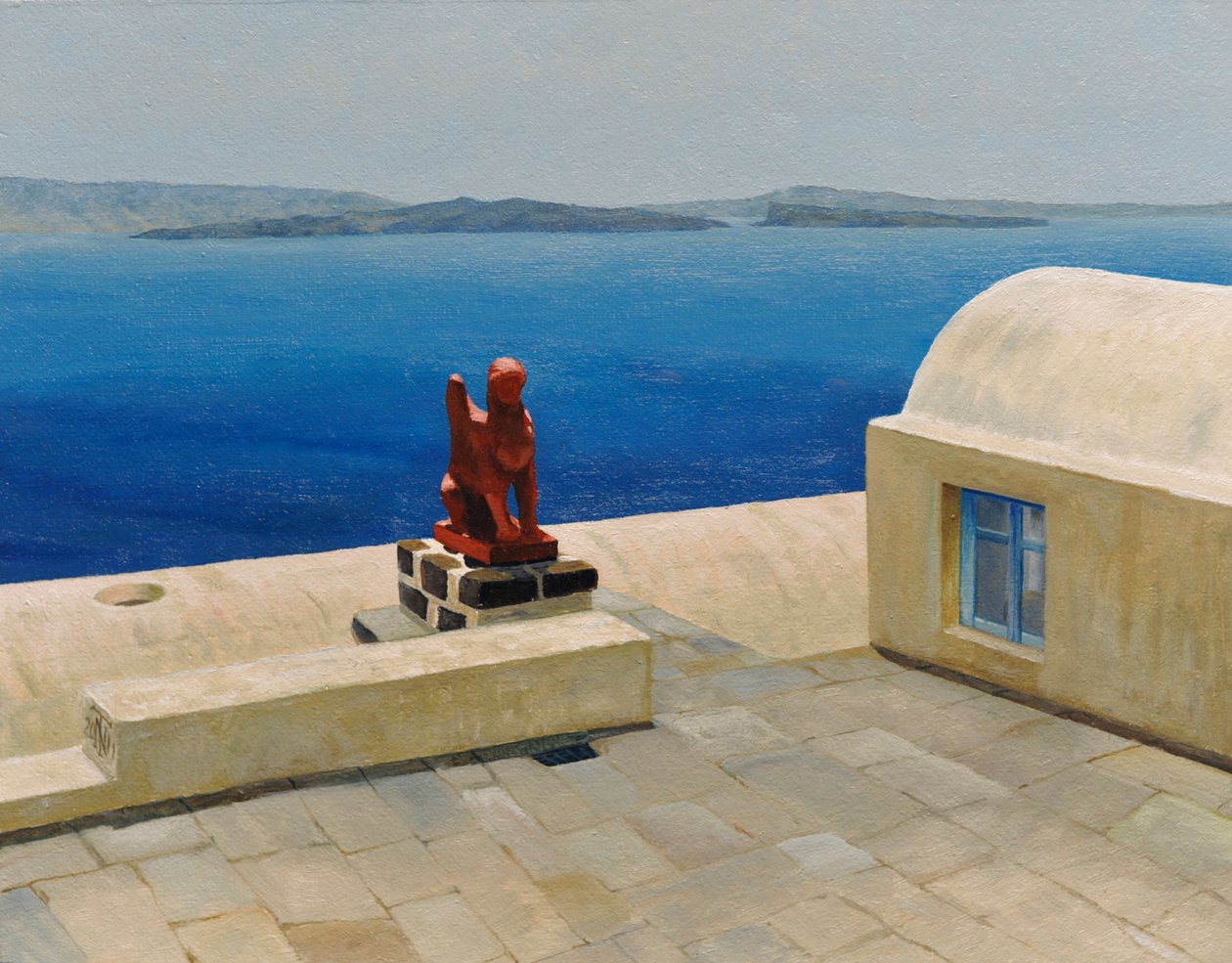 Santorini 6 by Trevor Neal