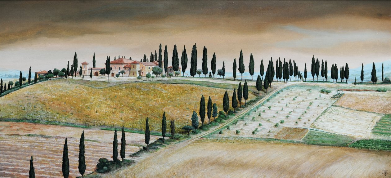 Tepedeki Villa, Toskana, 2001 by Trevor Neal