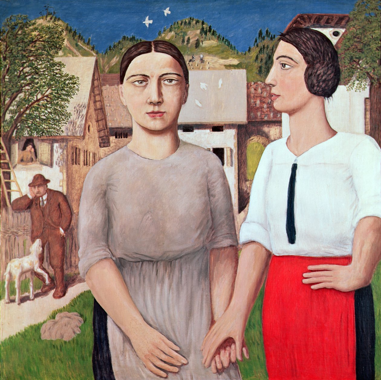güvercinler mahkemesi by Tullio Garbari