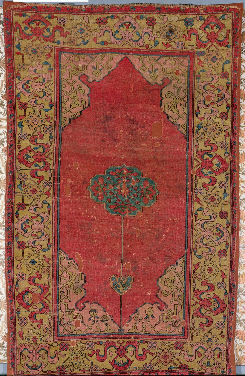 Oushak Kilim (yün) by Turkish School