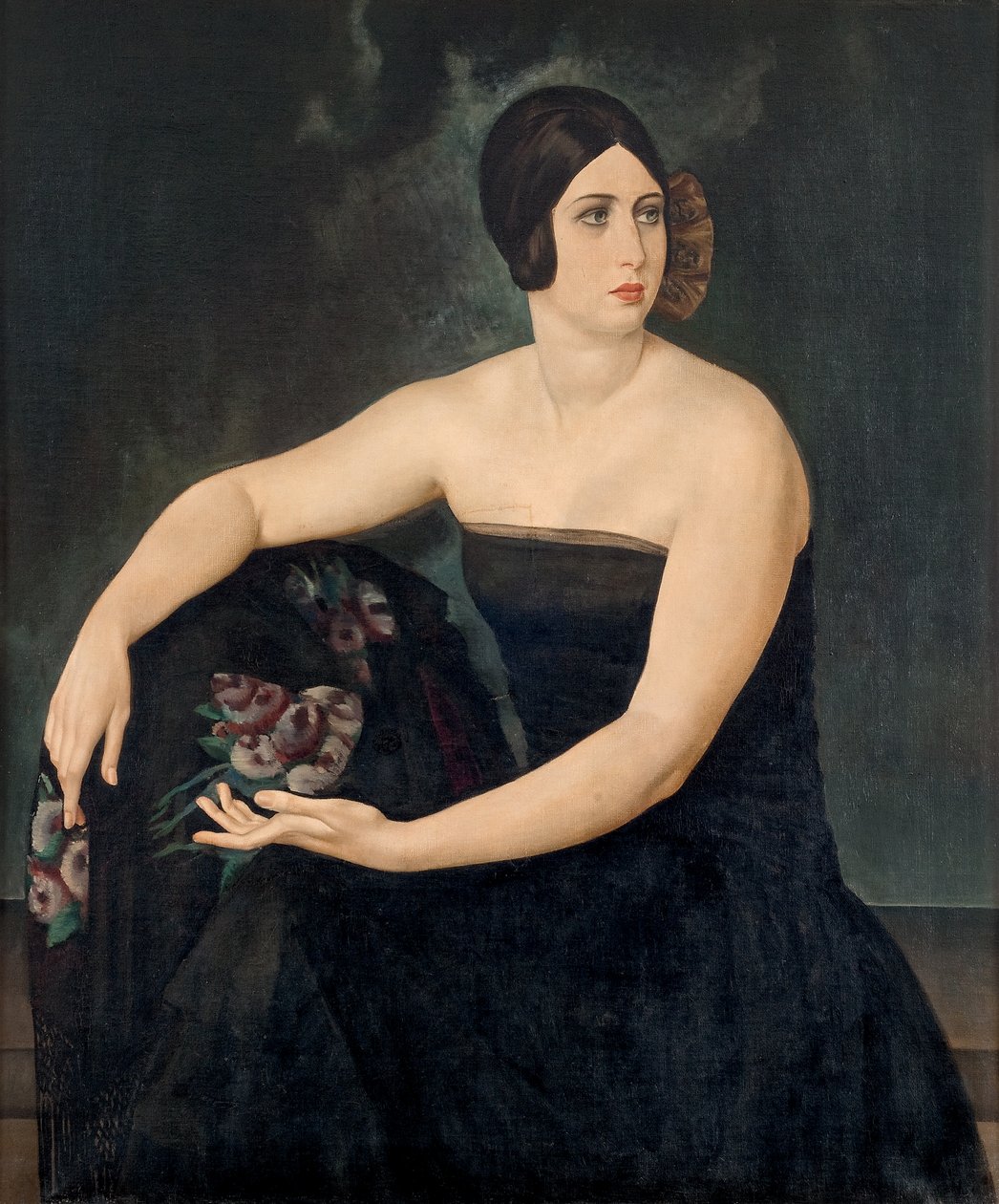 Bir Hanımefendinin Portresi, 1924. by Ubaldo Oppi