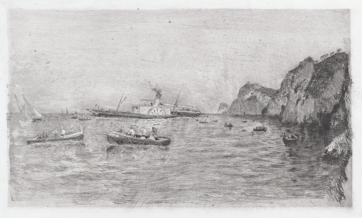 Capri Limanı [Marina di Capri] by Uberto dell
