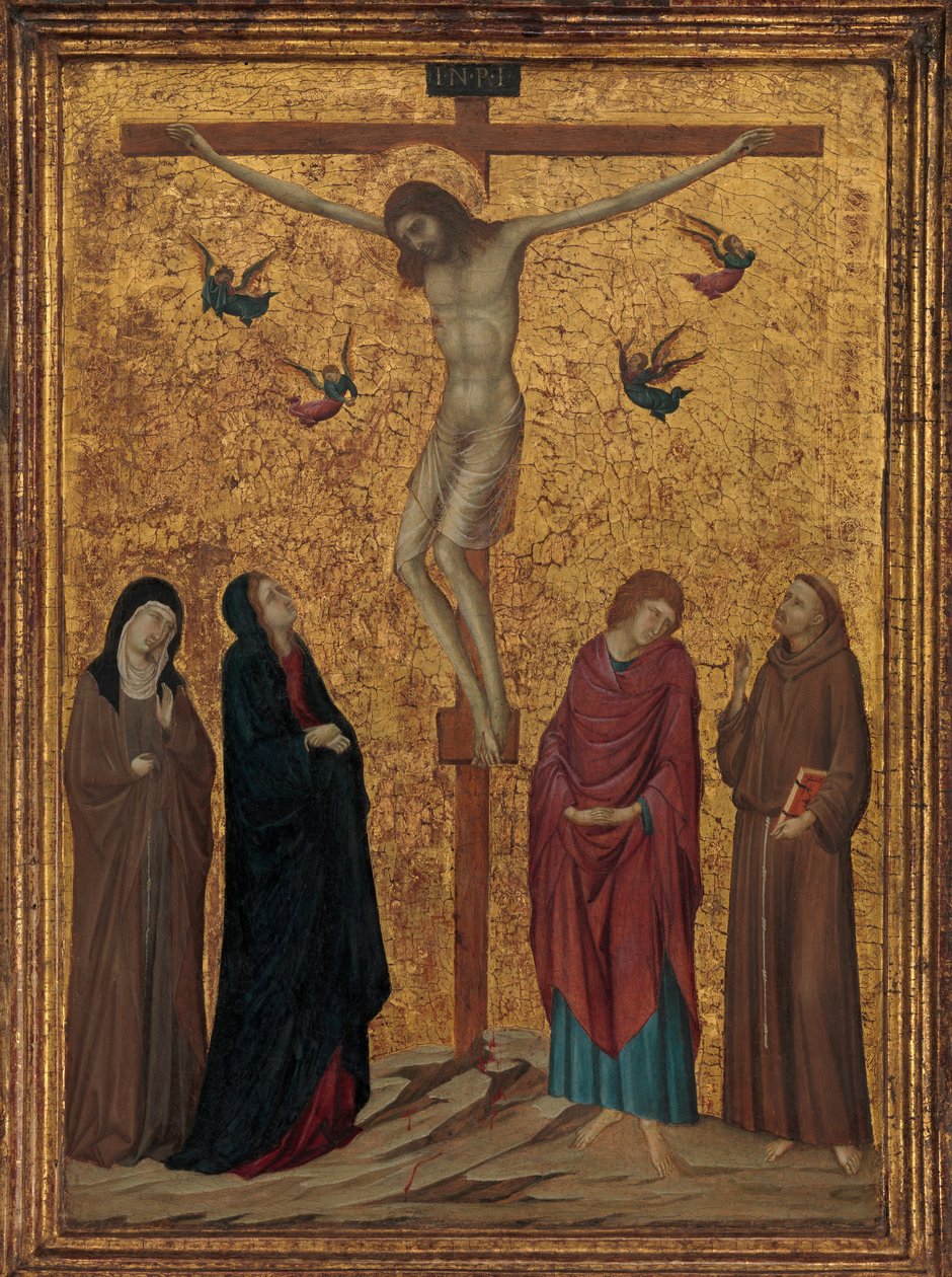 Çarmıha Gerilme, ca. 1315-20. by Ugolino da Siena
