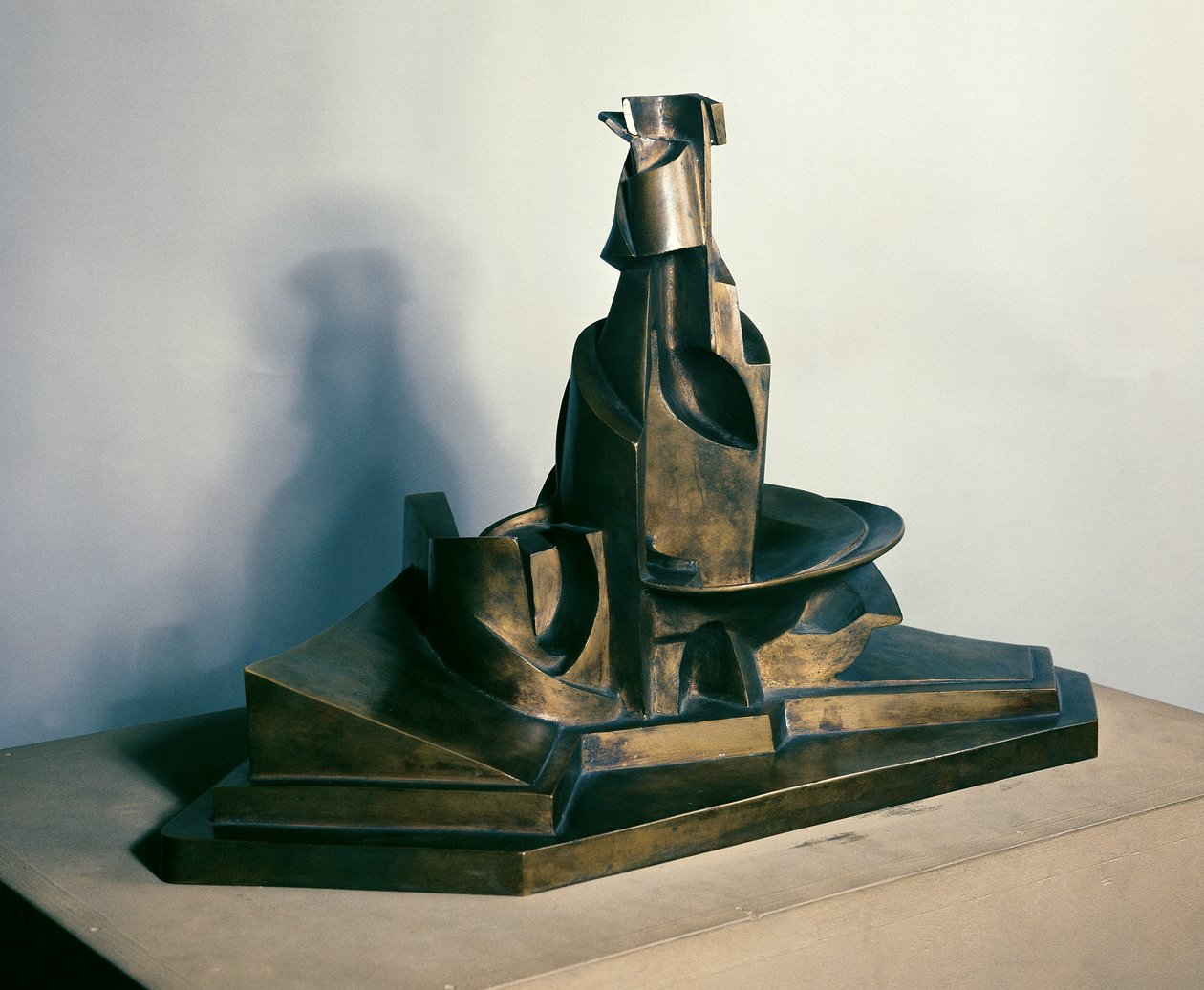 Uzayda Şişe Geliştirme, 1912 (bronz) by Umberto Boccioni