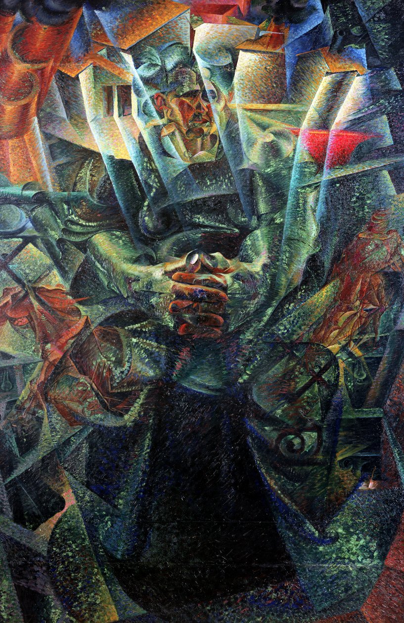 Konu, 1912 by Umberto Boccioni