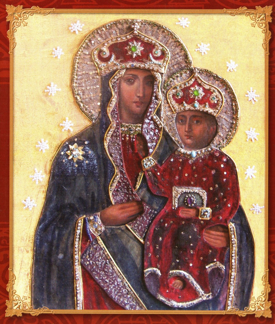 Özeryanskaya simgesi by Unbekannt Unbekannt