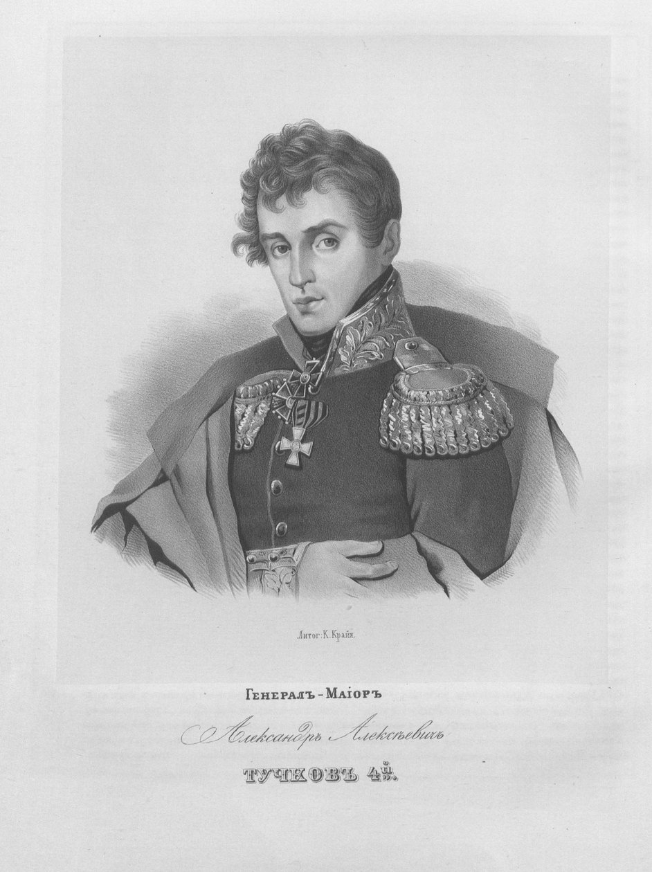 Tümgeneral Alexander Alekseevich Tuchkov by Unbekannt Unbekannt
