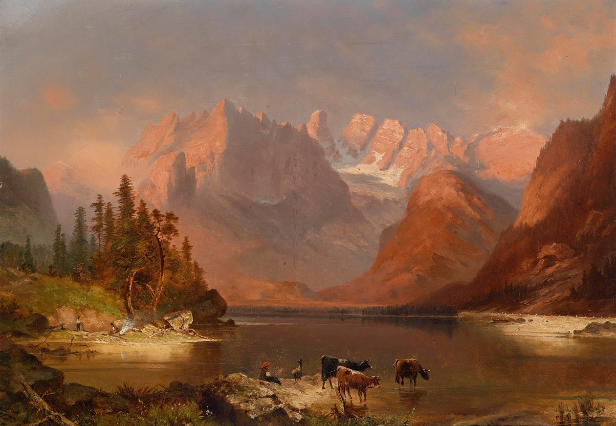 Cristallo ile Dürensee manzarası by Unbekannt Unbekannt