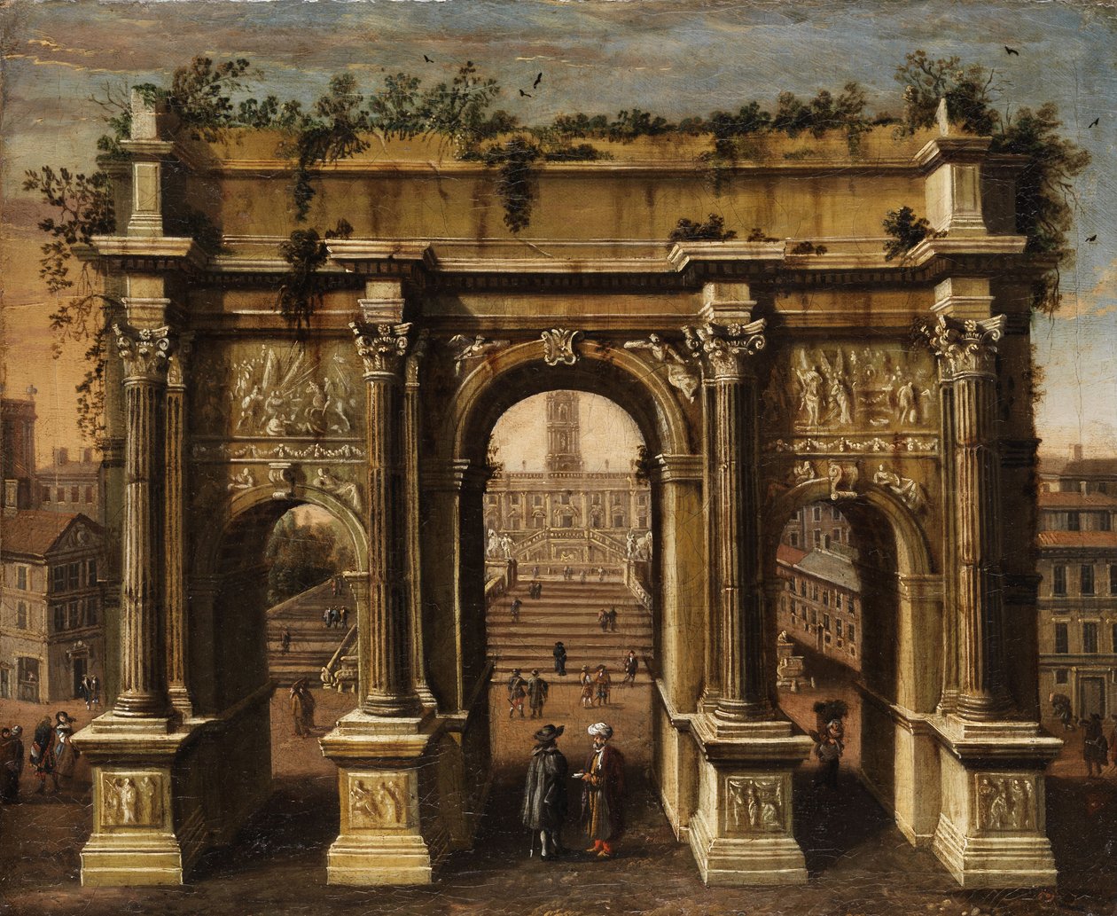 Septimius Severus Kemeri ve Capitol