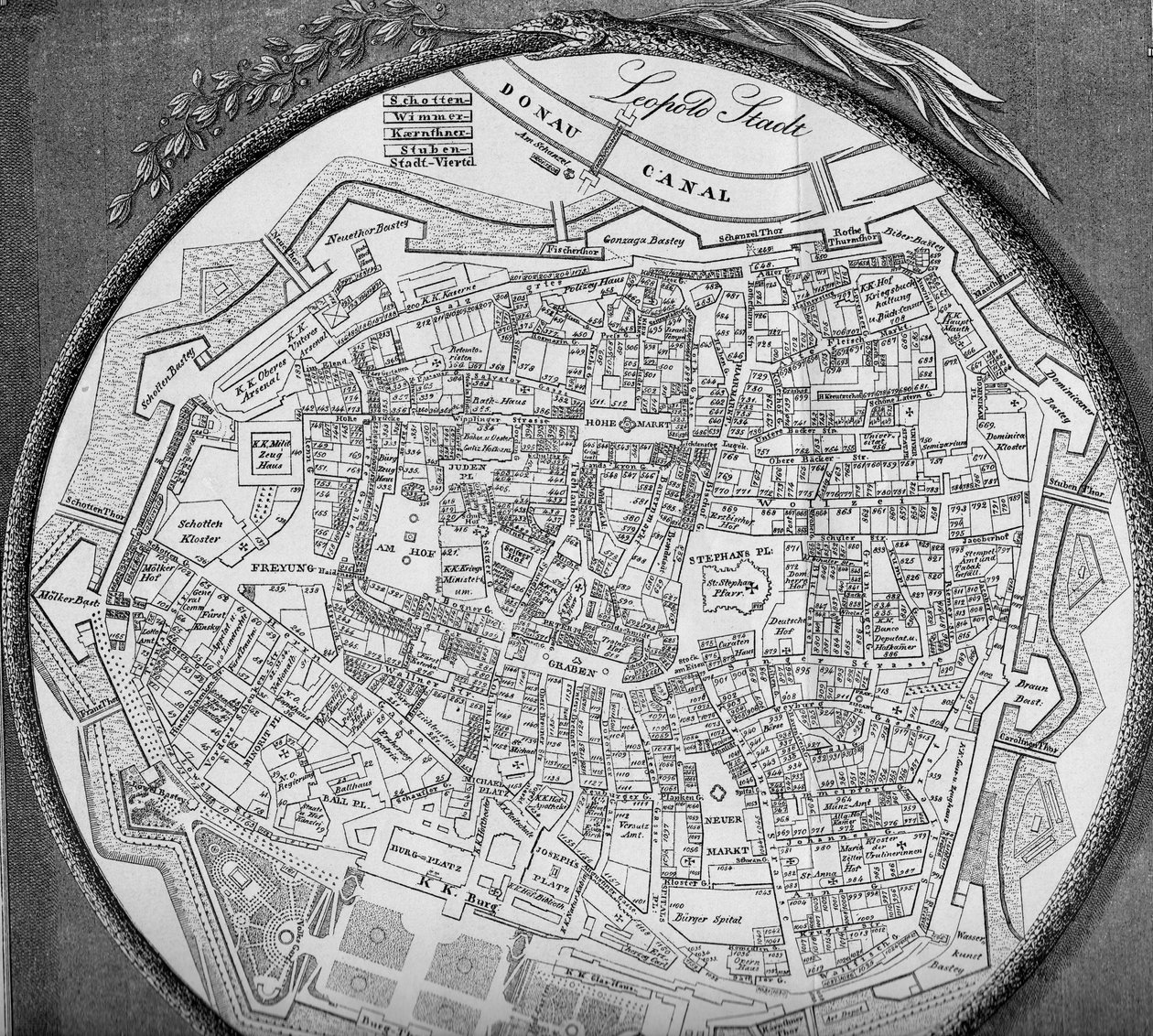 1854 itibariyle Viyana