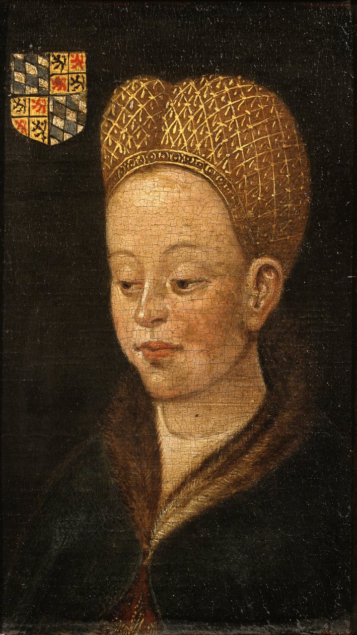 Bavyeralı Margaret portresi by Unbekannt Unbekannt
