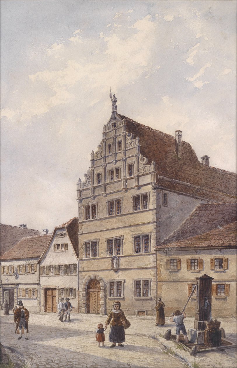 Ritterhaus Kötü Mergentheim by Unbekannt Unbekannt