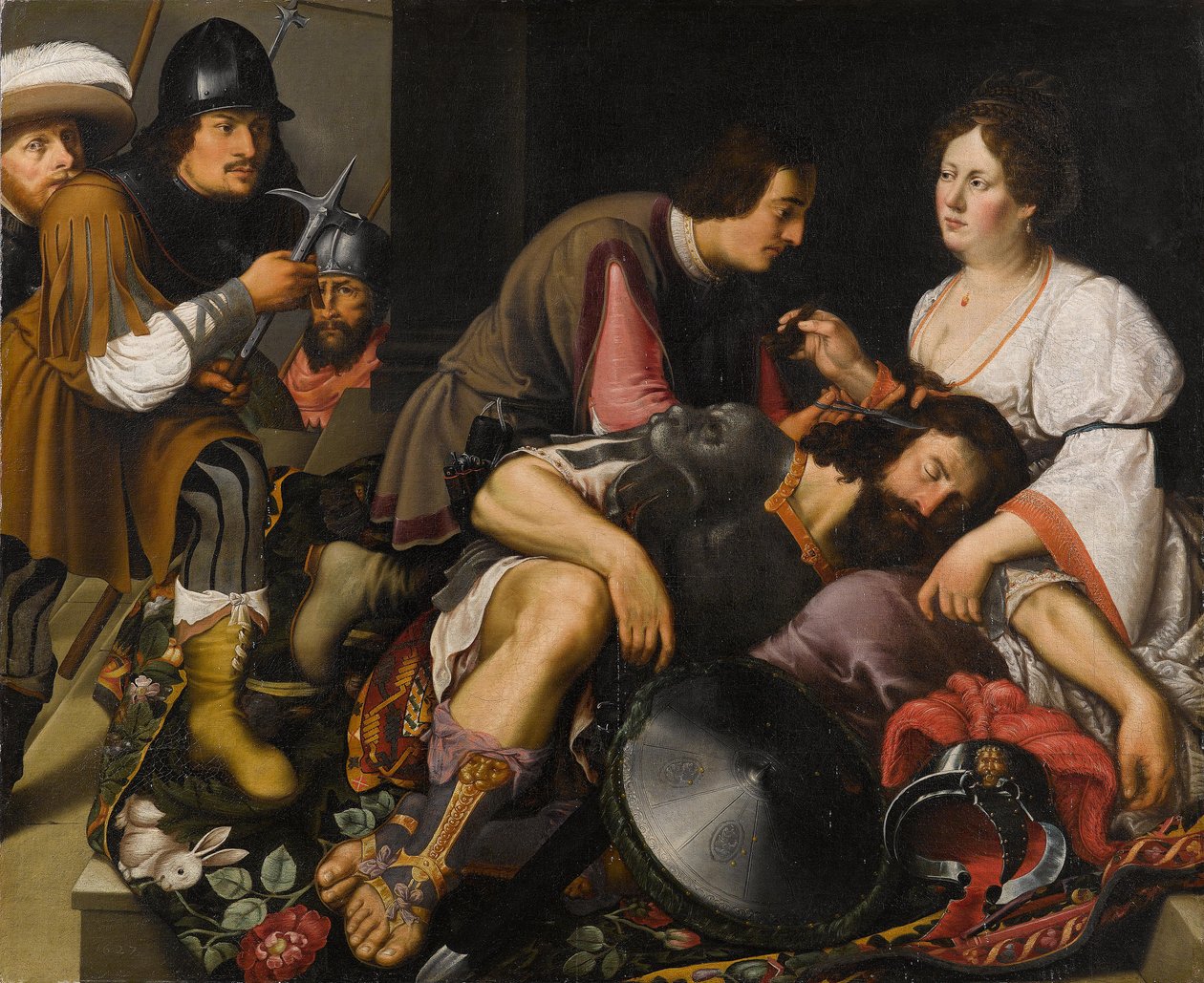 Samson ve Dalilah by Unbekannt Unbekannt
