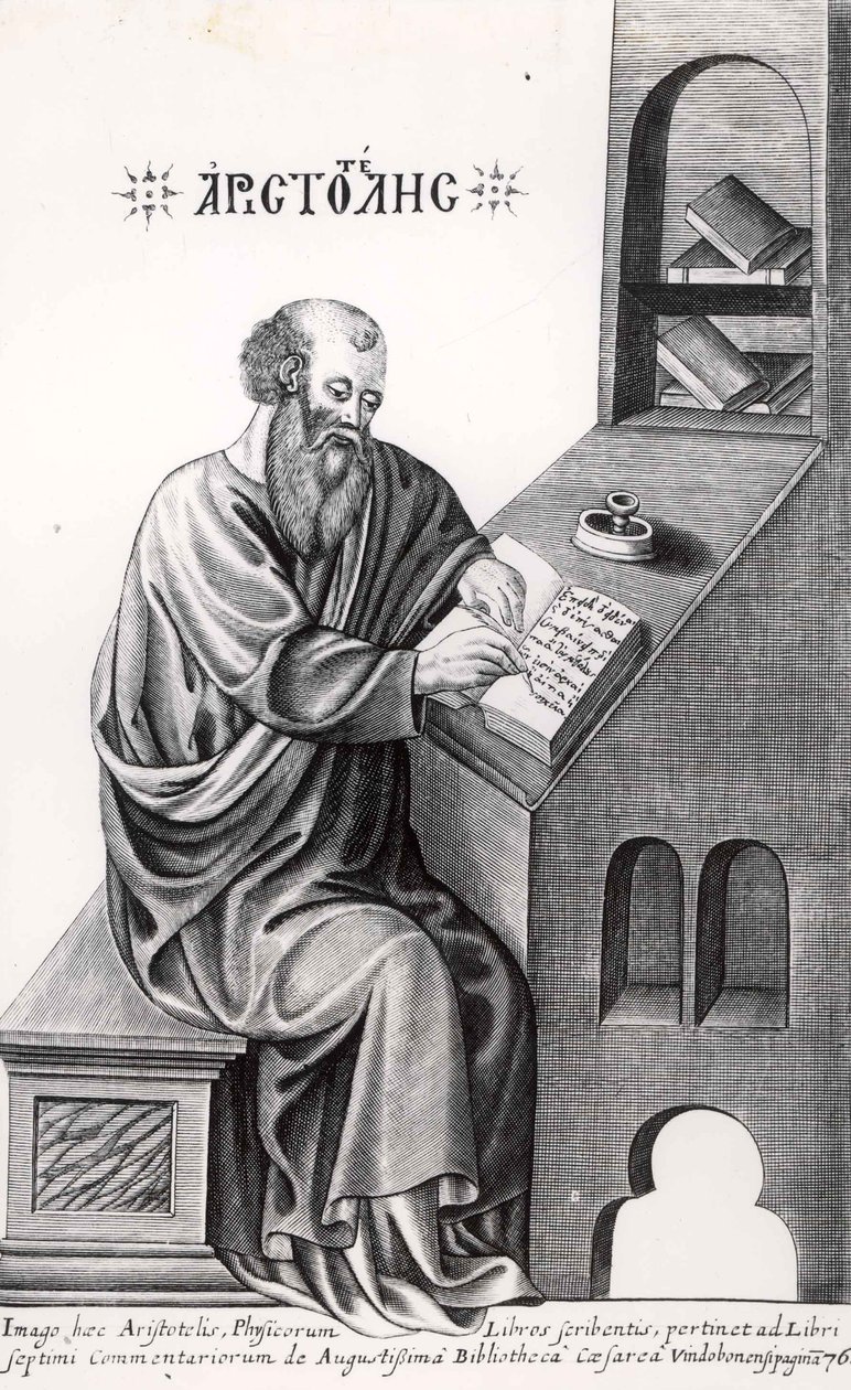 Aristoteles (MÖ 384-322) by Unbekannt Unbekannt