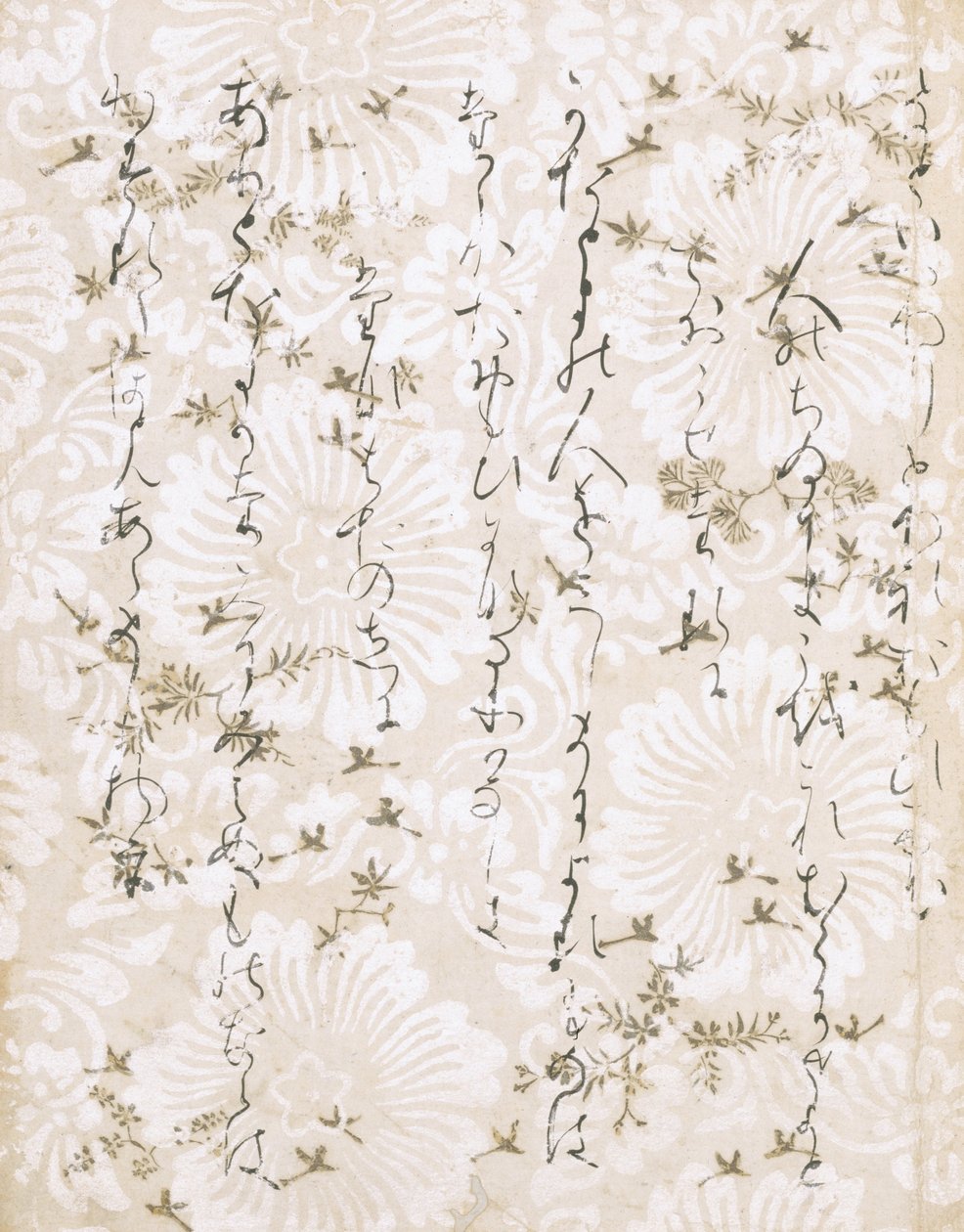Sanatçı, bilinmeyen yapımcı, Japonca - Otuz Altı Şair