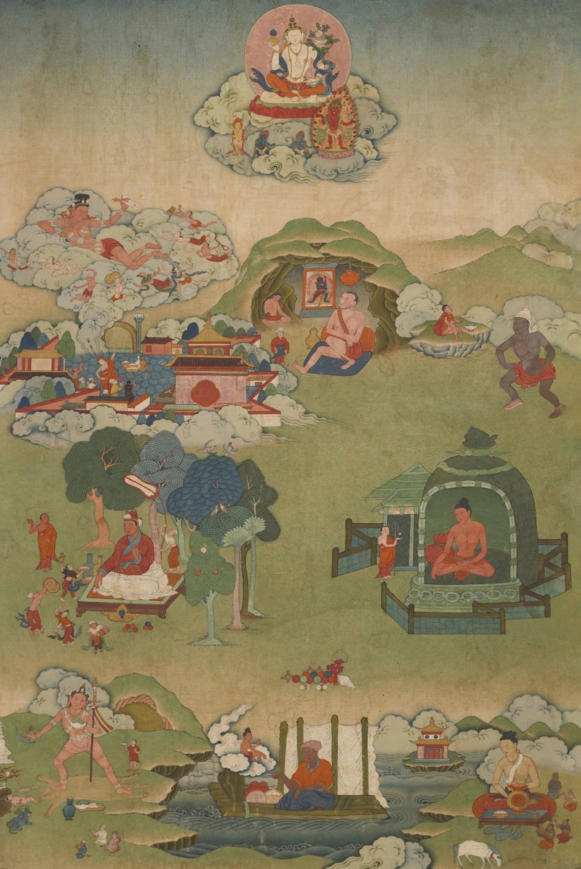 Sekiz Mahasiddha by Unbekannt Unbekannt