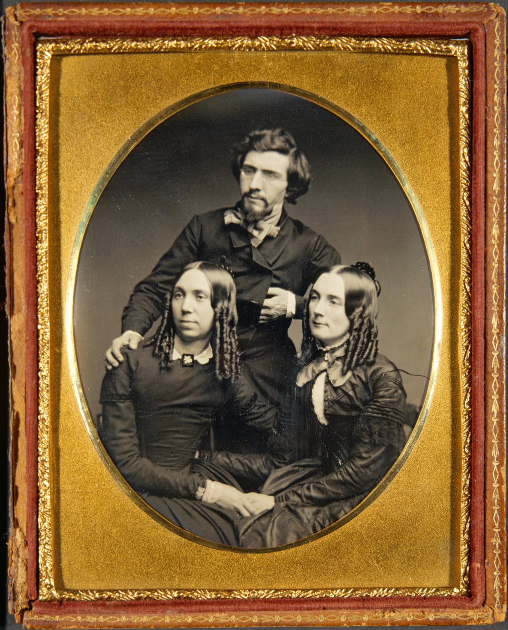 Mathew Brady, Juliet Brady ve Bayan Haggerty by Unbekannt Unbekannt