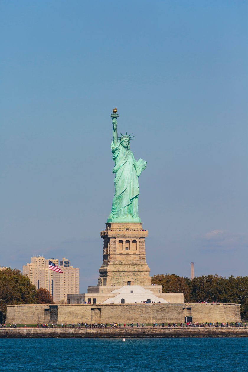 New York, ABD. Özgürlük Anıtı. by Unbekannt Unbekannt