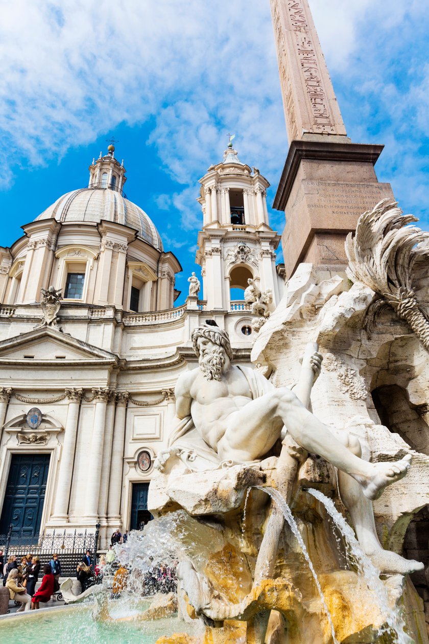 Rome, Italy. Piazza Navona.  by Unbekannt Unbekannt