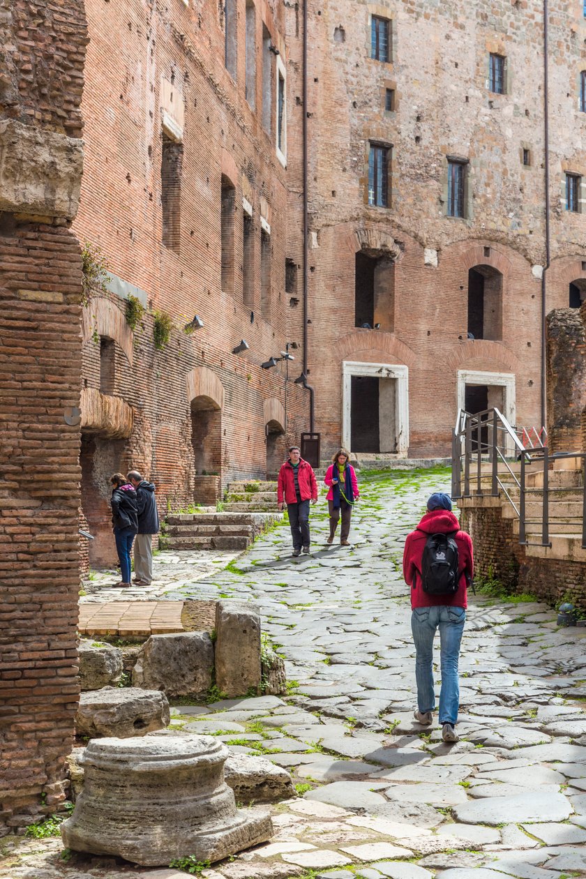 Roma, İtalya. Trajan