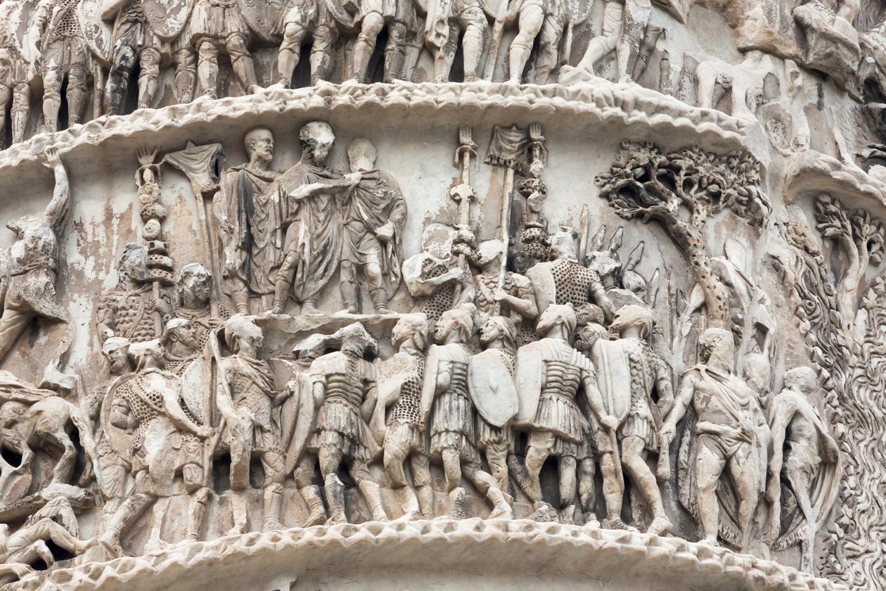 Roma, İtalya. Trajan