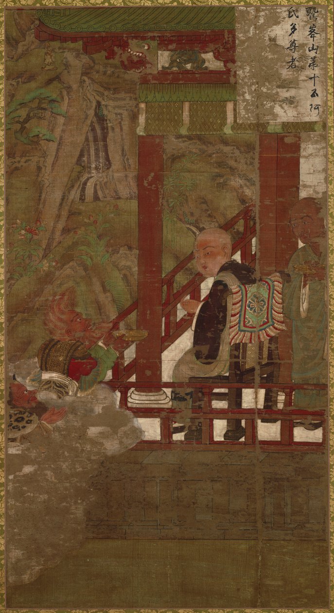 Onaltı Arhats- On Beşinci Arhat, Ajita by Unbekannt Unbekannt