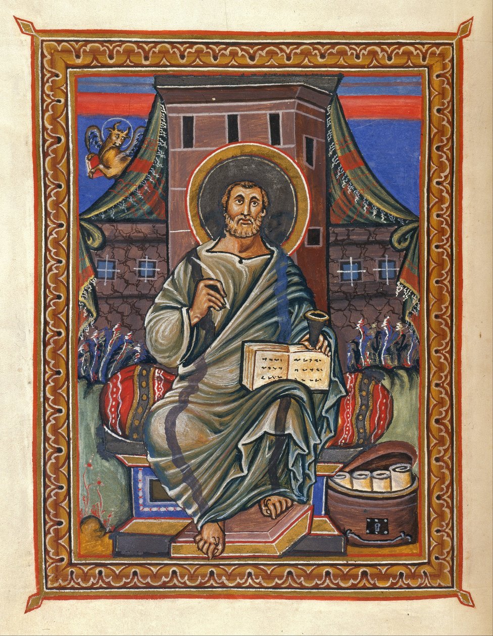 Evangelist Luke by Unbekannt Unbekannt