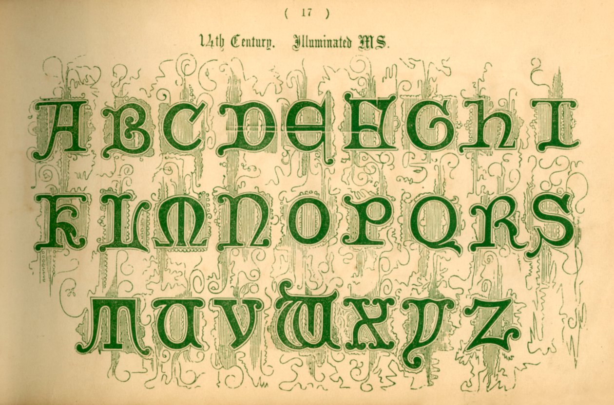 14. yüzyıl. Işıklı MS., 1862 by Unbekannt