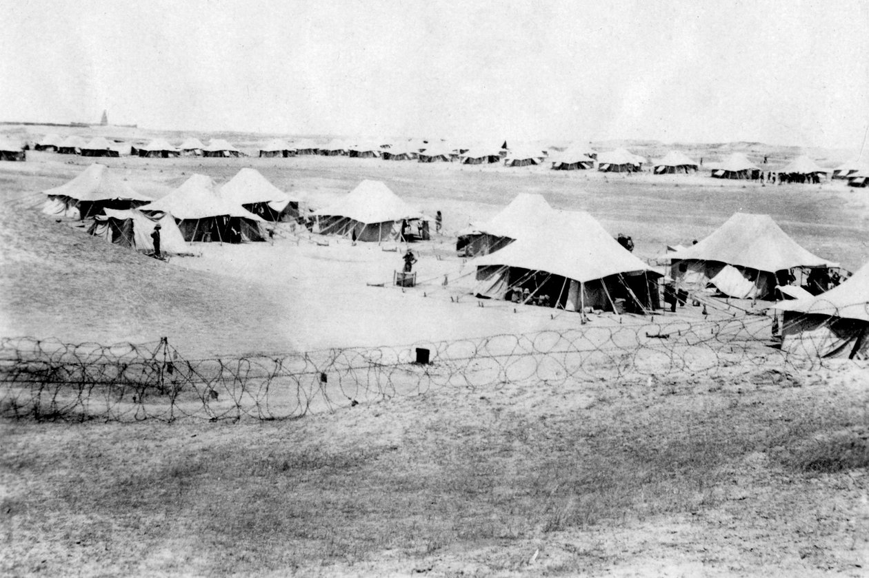 15 RWR tabur kampı, Samarra, Mezopotamya, 1918 by Unbekannt