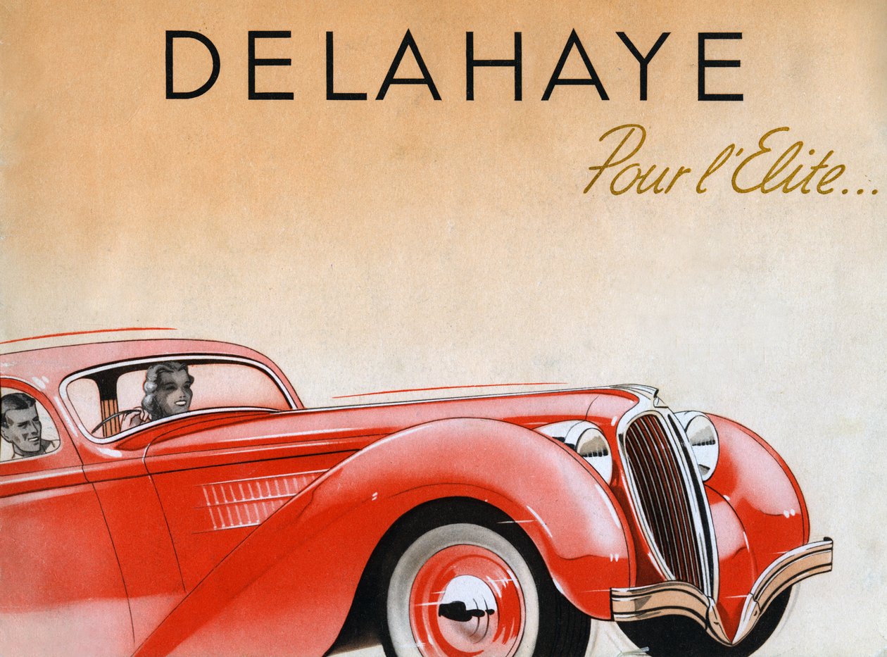 1938 Delahaye. by Unbekannt