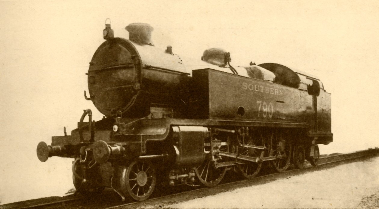2-6-4 Tank Motoru, Güney Demiryolu, 1930. by Unbekannt