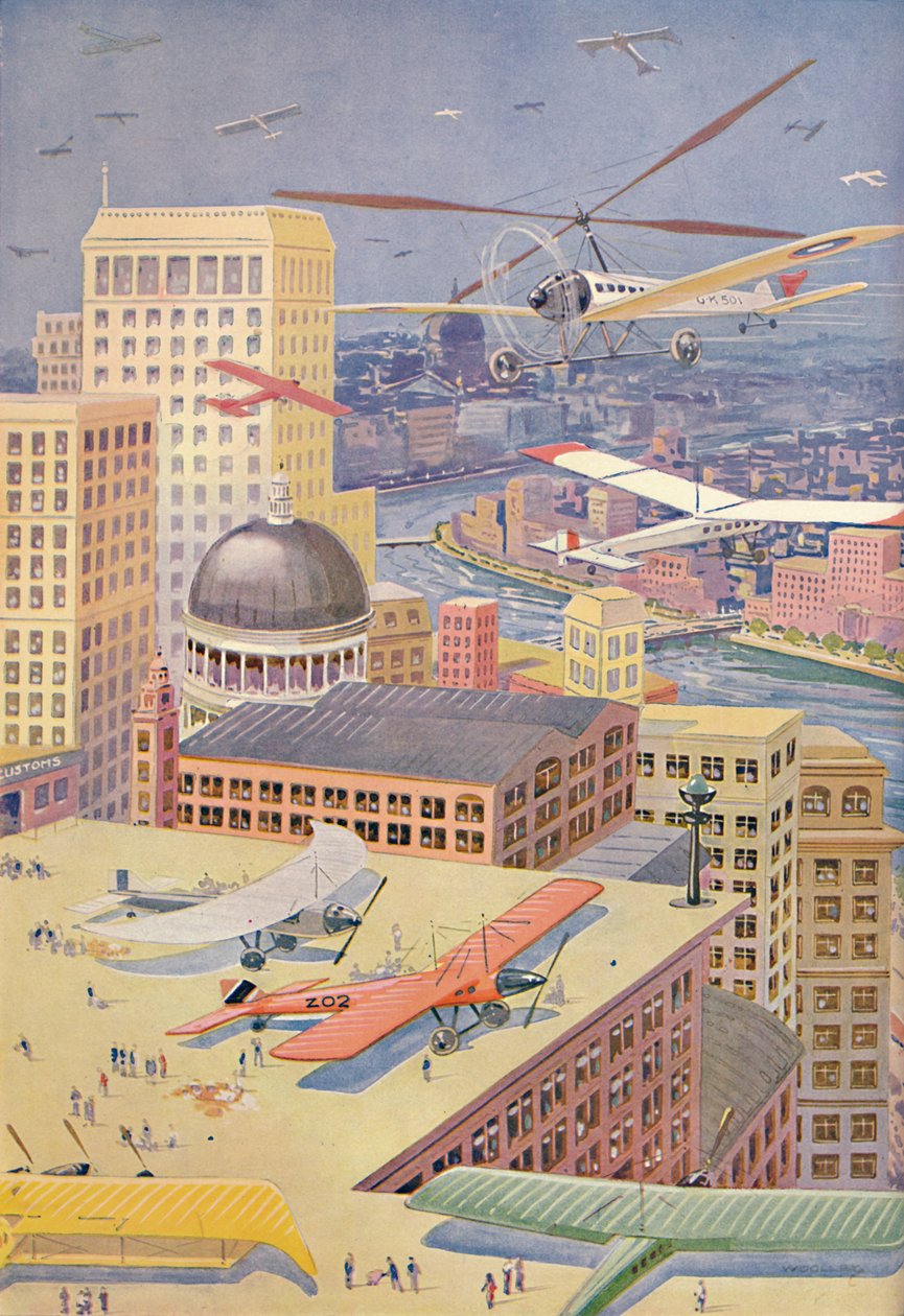Geleceğin Şehri, 1927 by Unbekannt