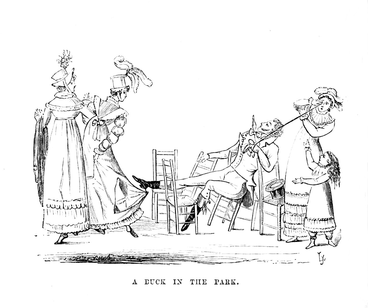 Parkta Bir Ördek, c1870 by Unbekannt