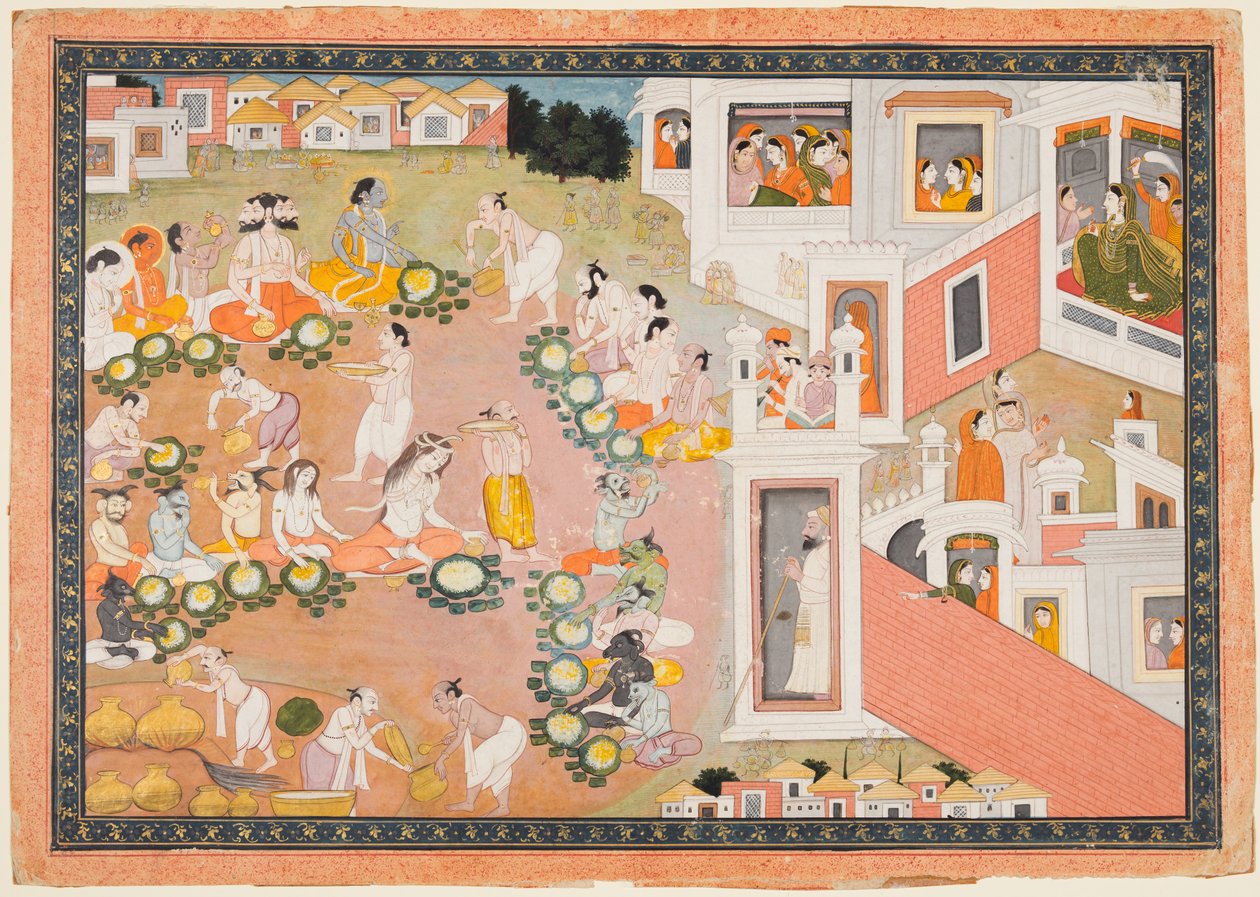 Tanrıların Ziyafeti, c. 1810. by Unbekannt
