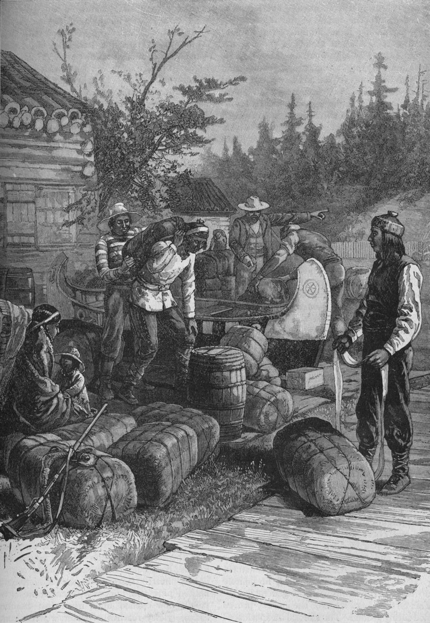 Hudson Körfezi Şirketleri Postası, 1902 by Unbekannt