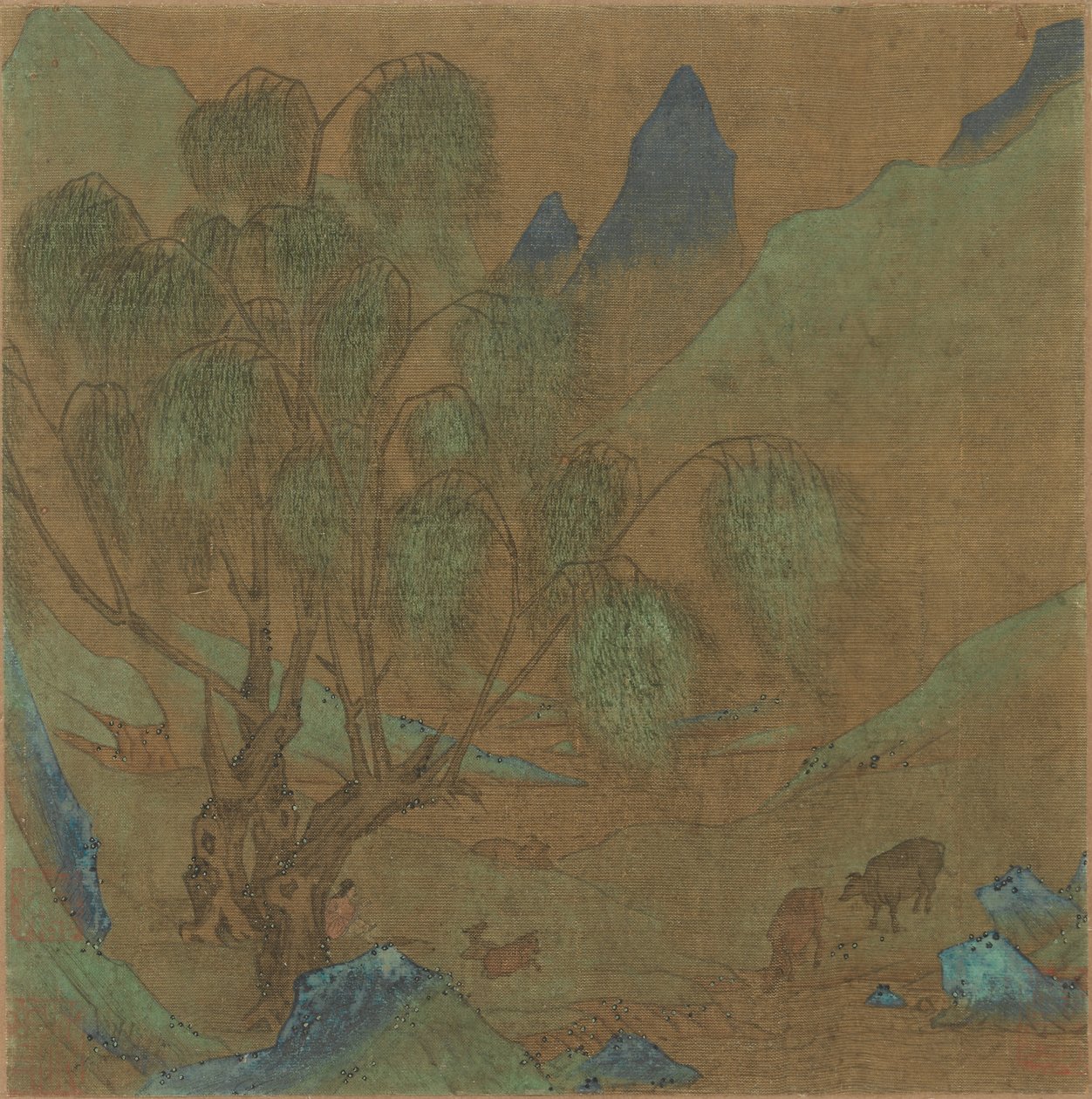 Bir Pastoral Sahne, 1271-1368. by Unbekannt