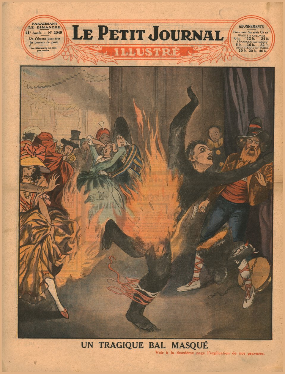 Trajik bir maskeli balo, 1930. by Unbekannt