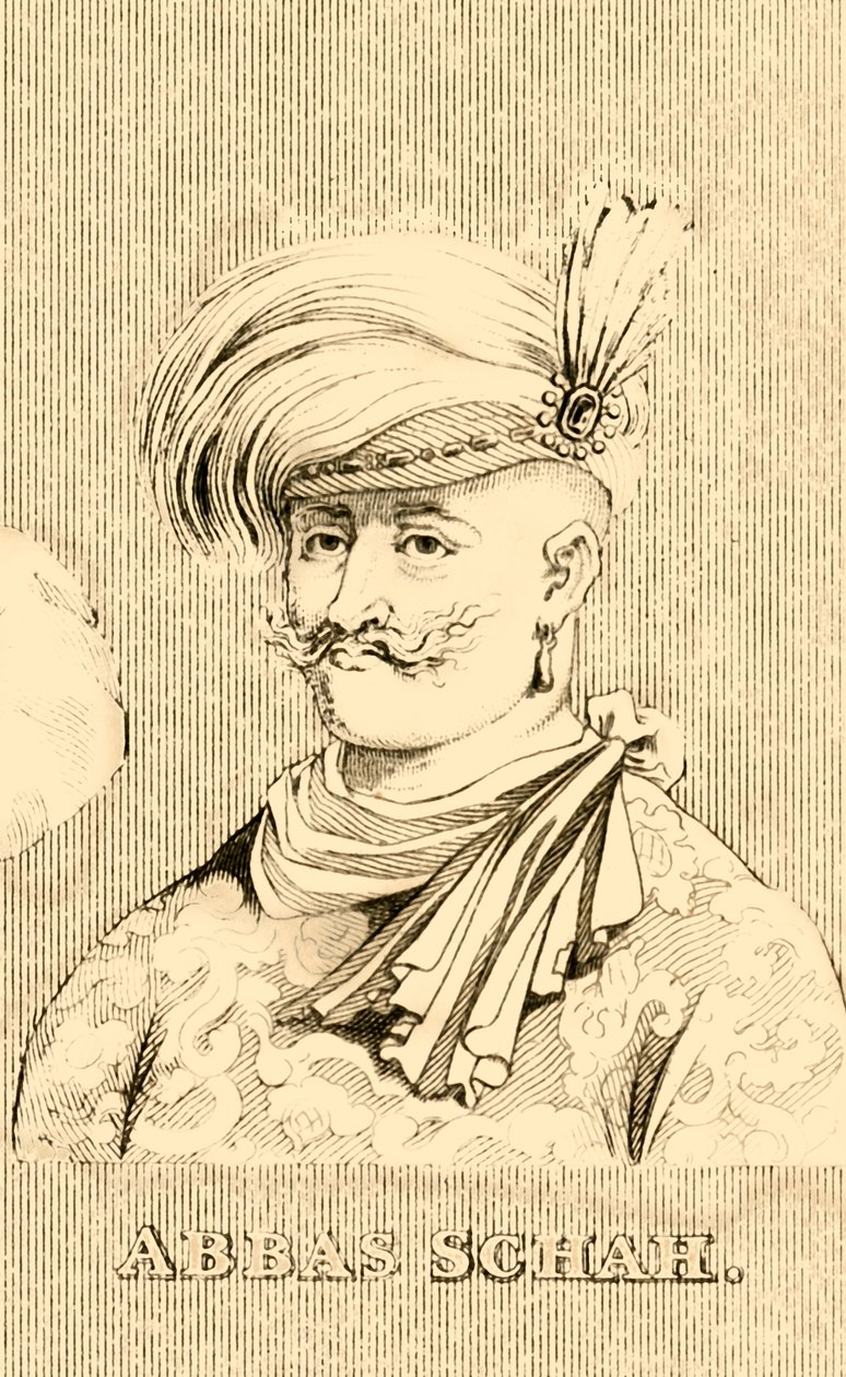 Abbas Şah, 1571-1629, 1830. by Unbekannt