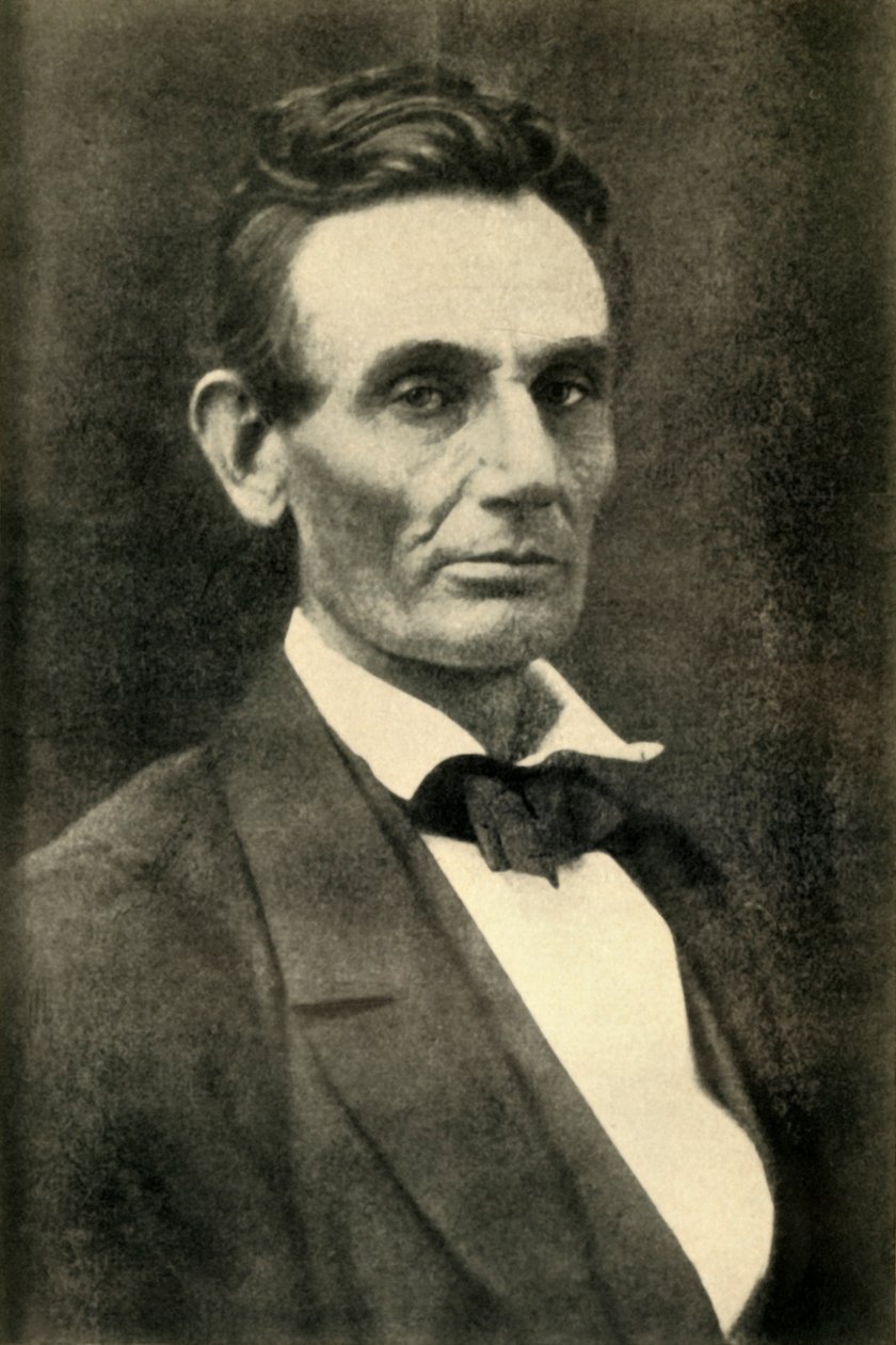 Abraham Lincoln, 1858, 1930. by Unbekannt