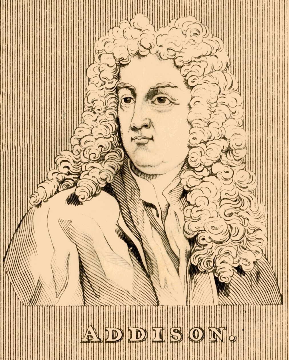 Addison, 1672-1719, 1830. by Unbekannt
