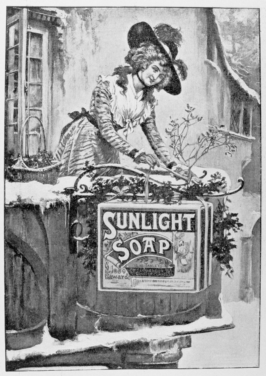 Güneş ışığı sabunu için reklam, 1903 by Unbekannt