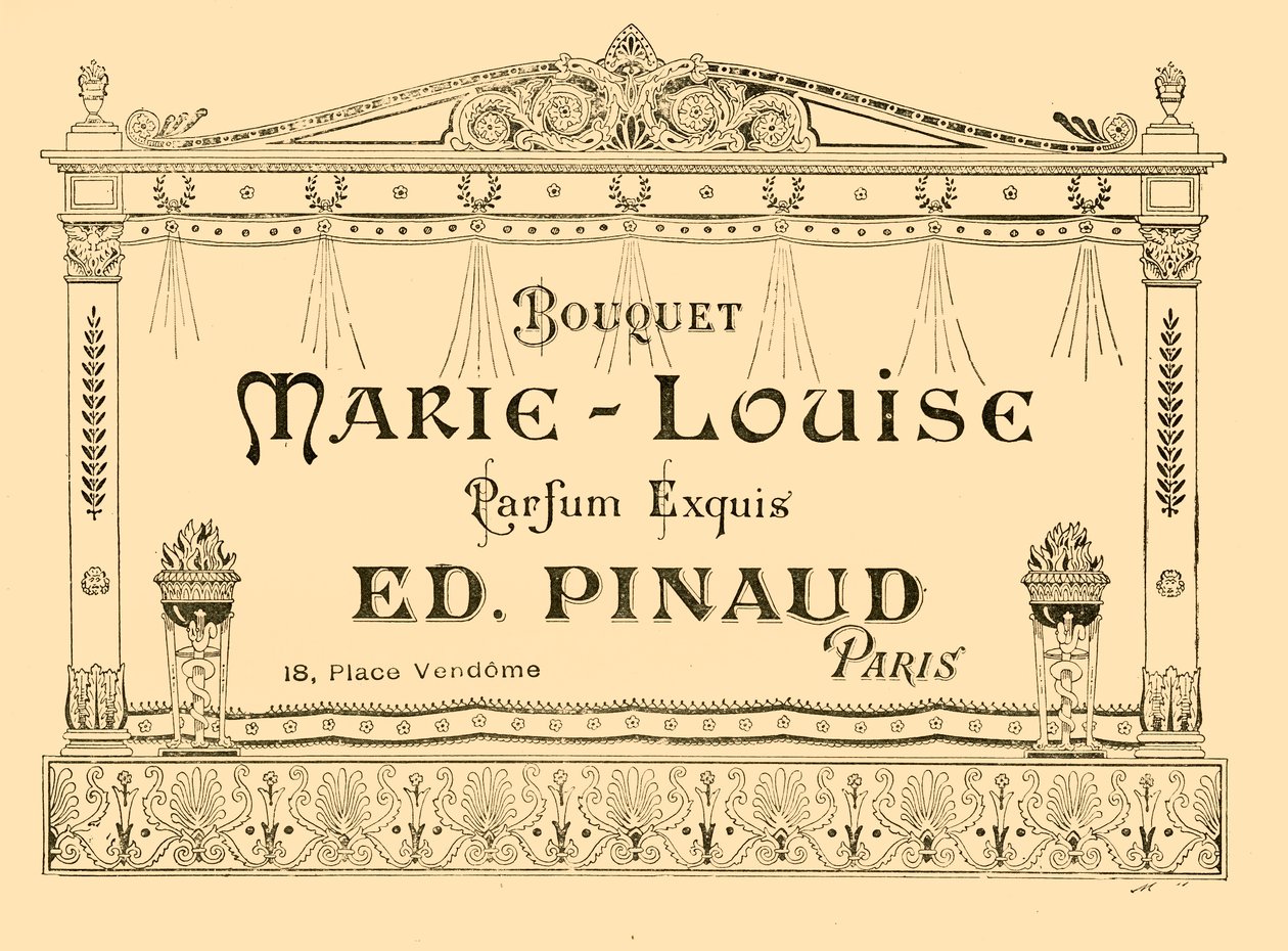 Marie-Louise parfümünün reklamı, 1903. by Unbekannt