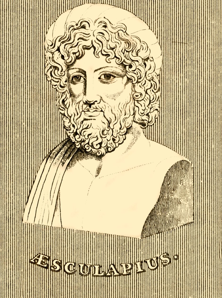 Aesculapius, 1830. by Unbekannt