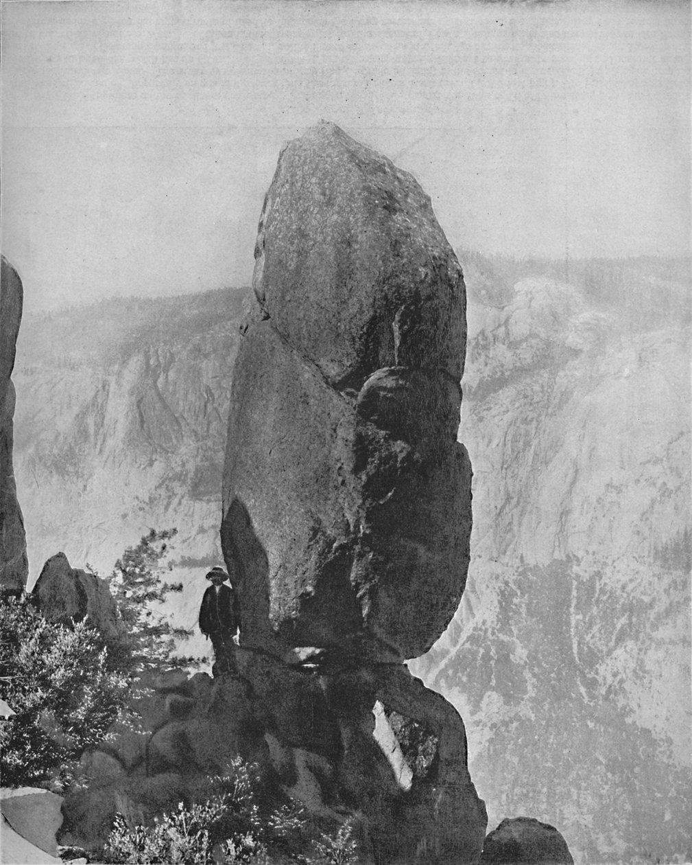 Agassiz Sütunu, Yosemite, c1897. by Unbekannt
