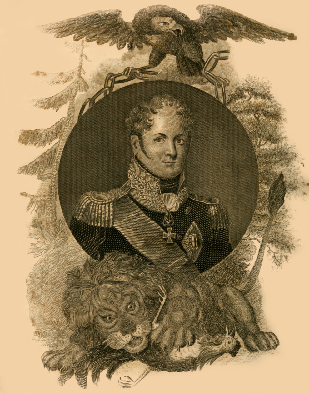 Rusya İmparatoru Alexander, 1777-1825, 1816. by Unbekannt